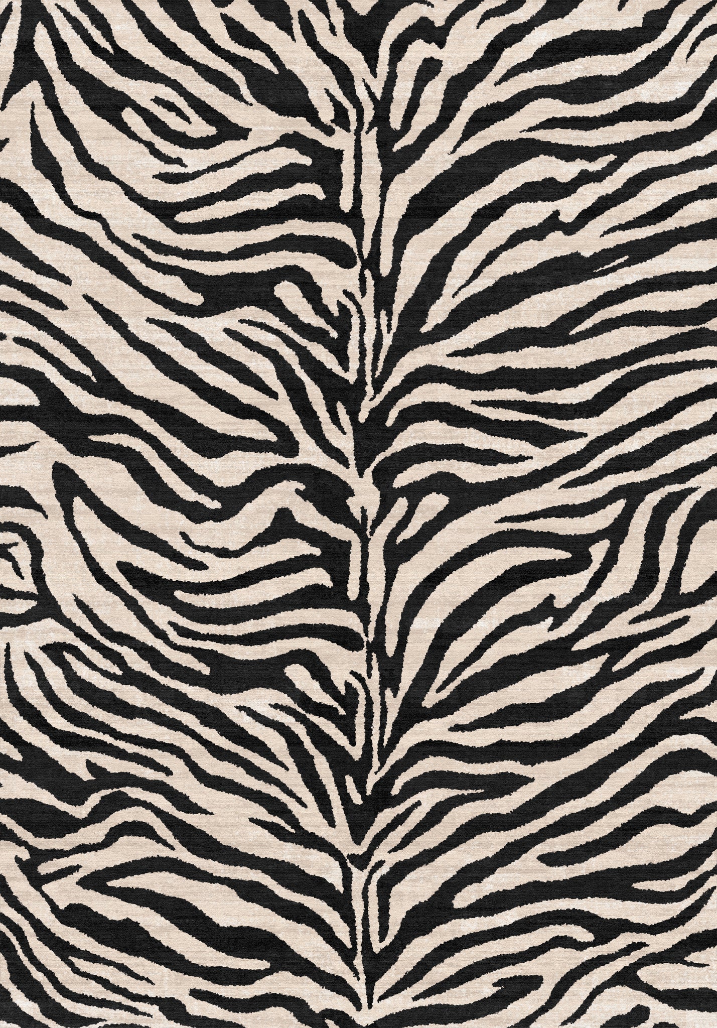 Zaira Dywan z nadrukiem abstrakcyjnej zebry