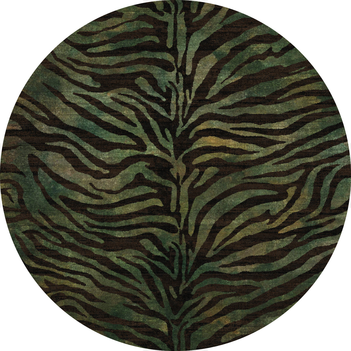 Zaira Abstract Zebra Print Rug