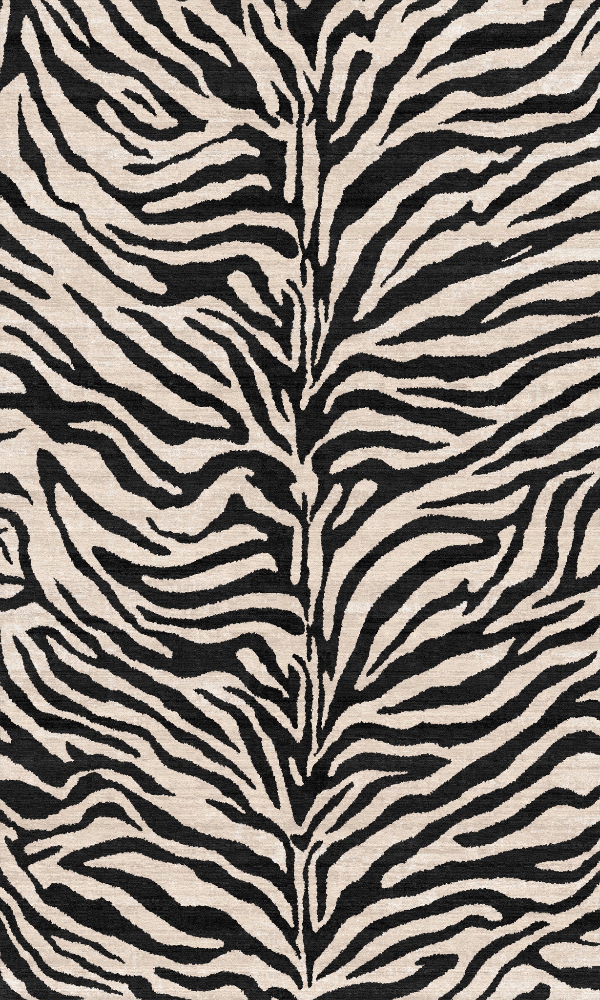 Zaira Dywan z nadrukiem abstrakcyjnej zebry