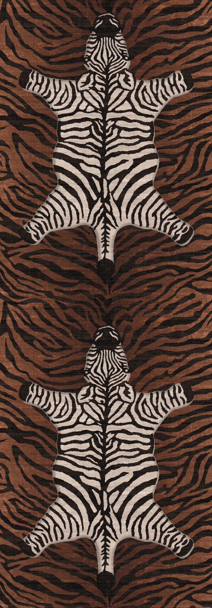 Shaye Dywan Modern Zebra Pattern