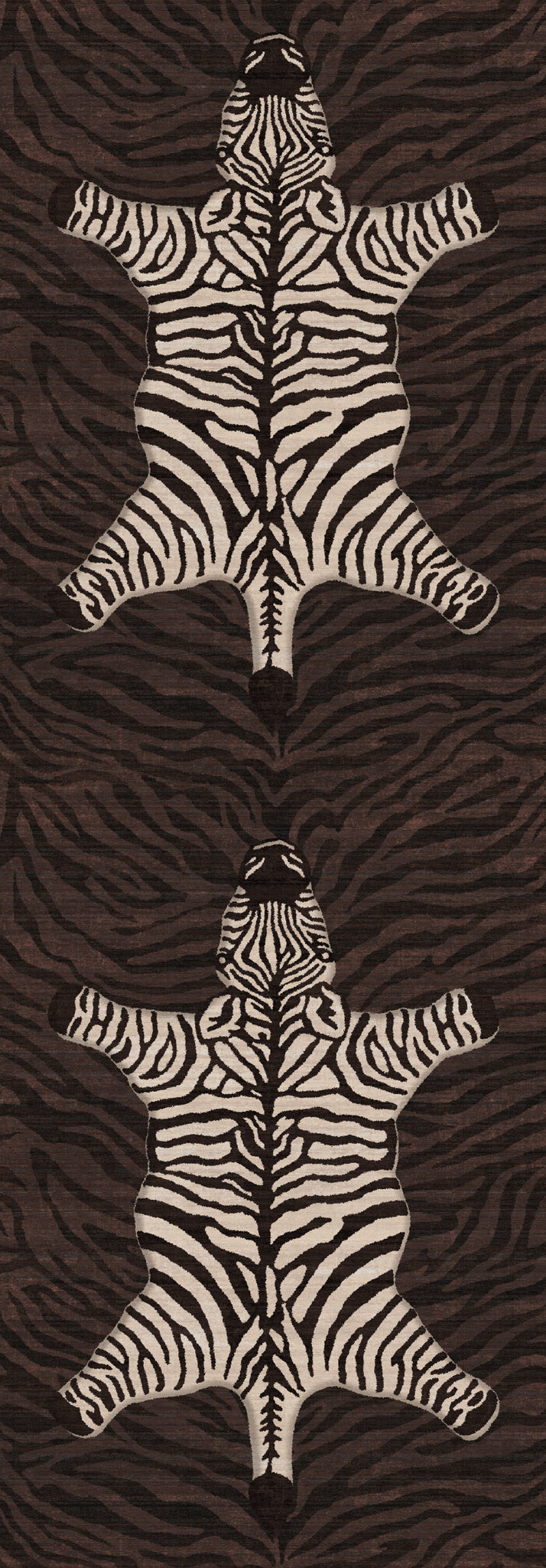 Shaye Dywan Modern Zebra Pattern