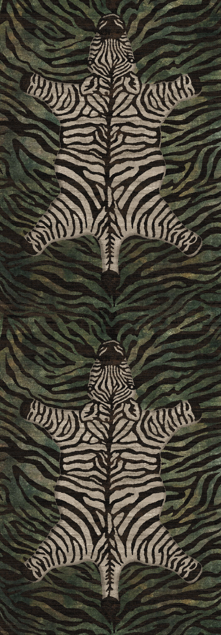 Shaye Dywan Modern Zebra Pattern