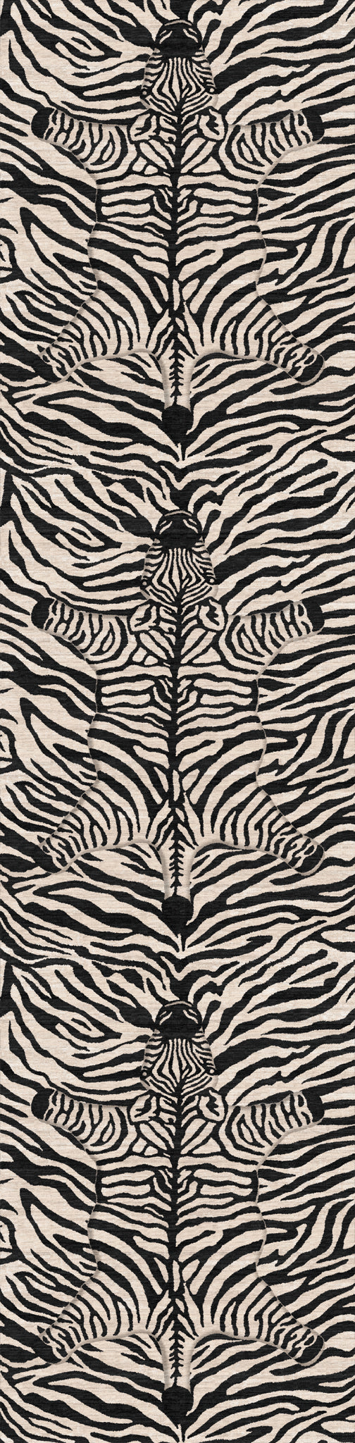 Shaye Dywan Modern Zebra Pattern