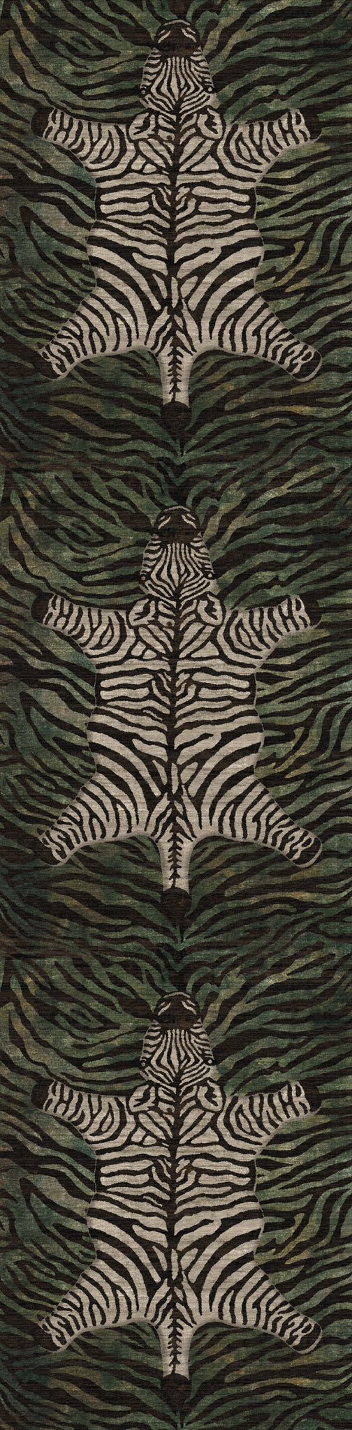 Shaye Dywan Modern Zebra Pattern