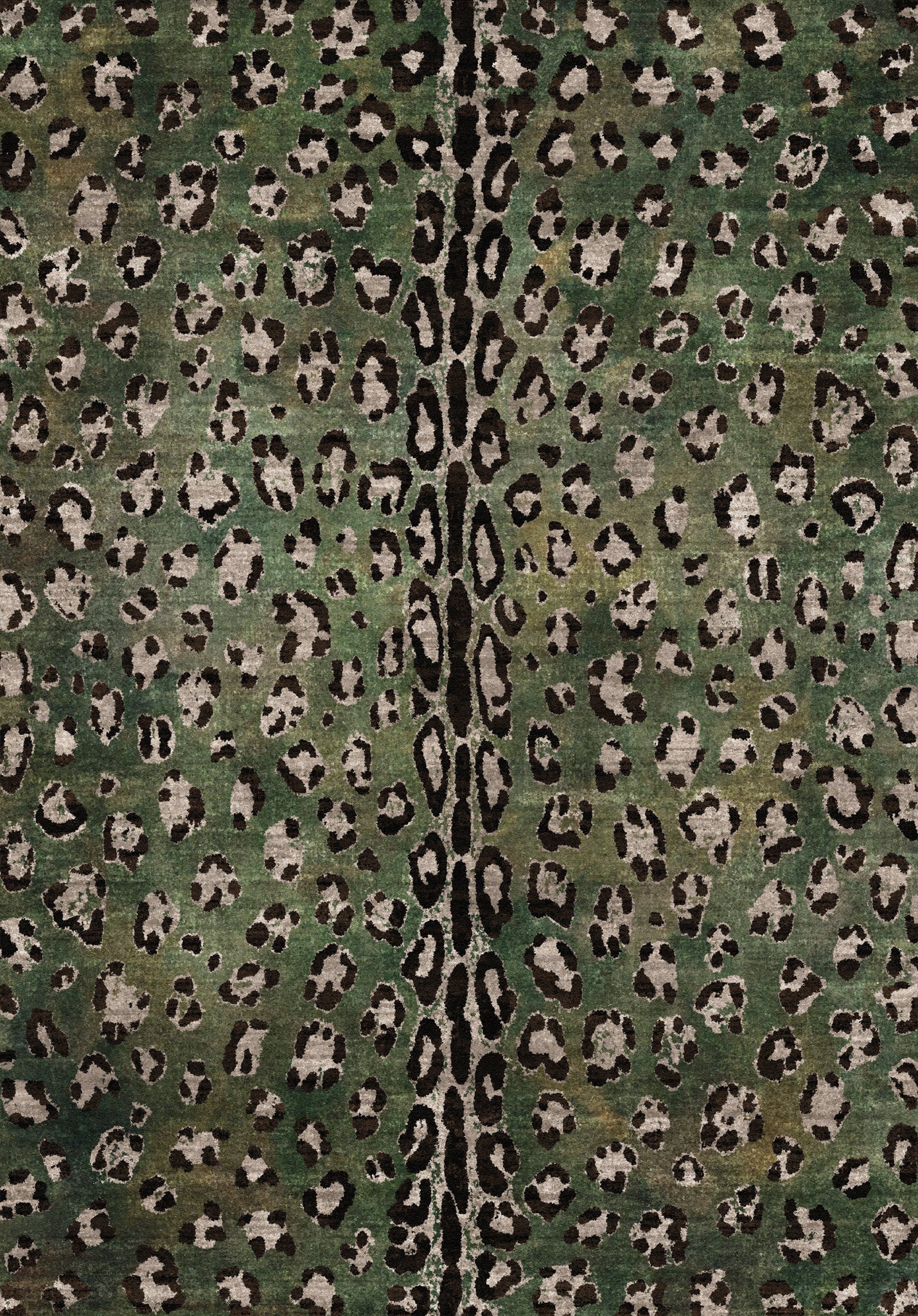 Rory Modern Leopard Print Rug