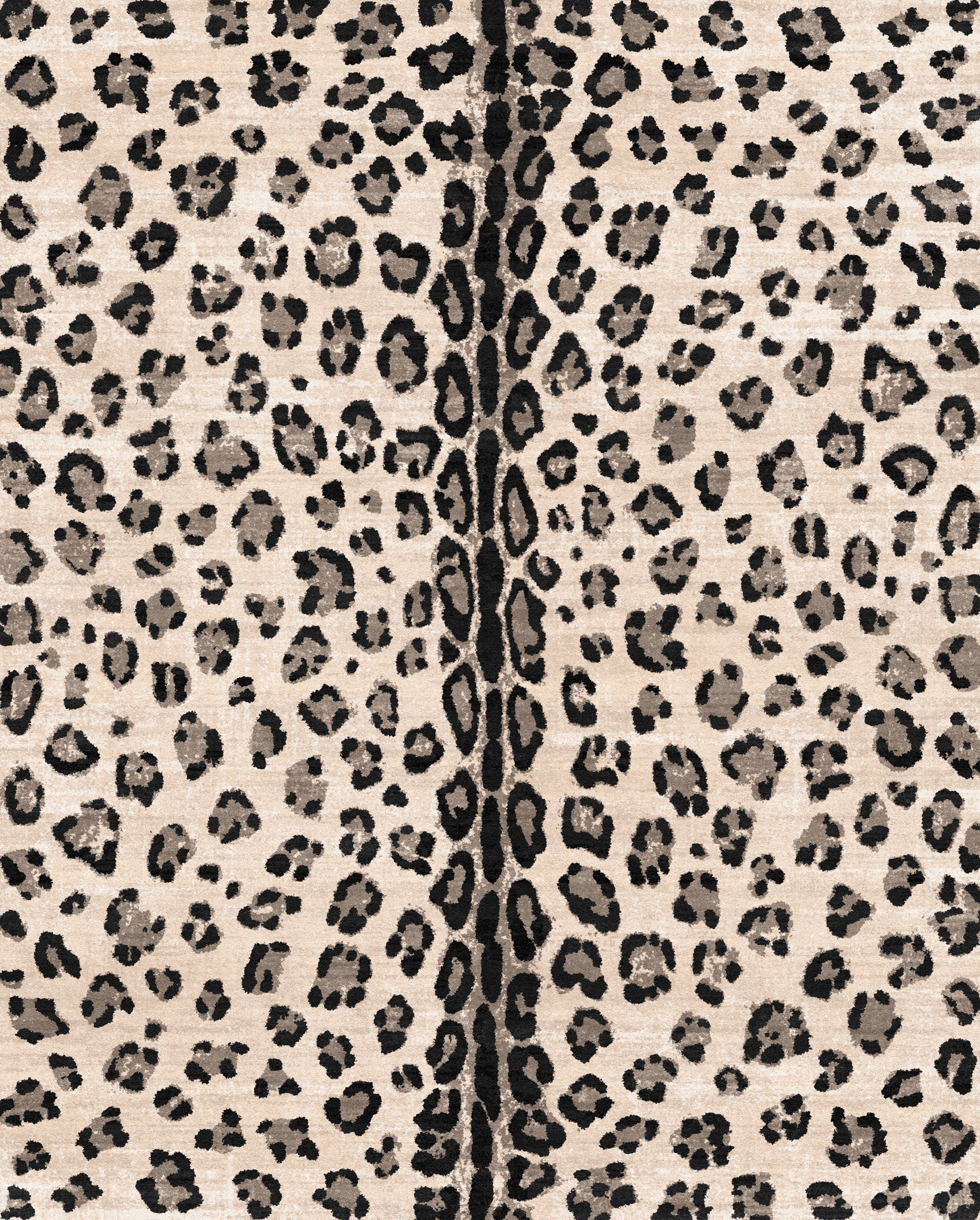 Rory Modern Leopard Print Rug