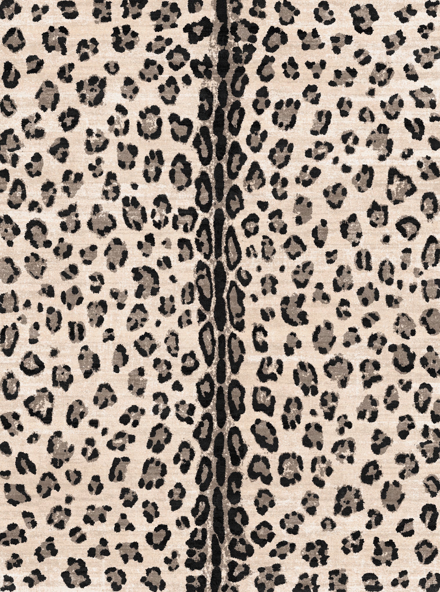 Rory Modern Leopard Print Rug