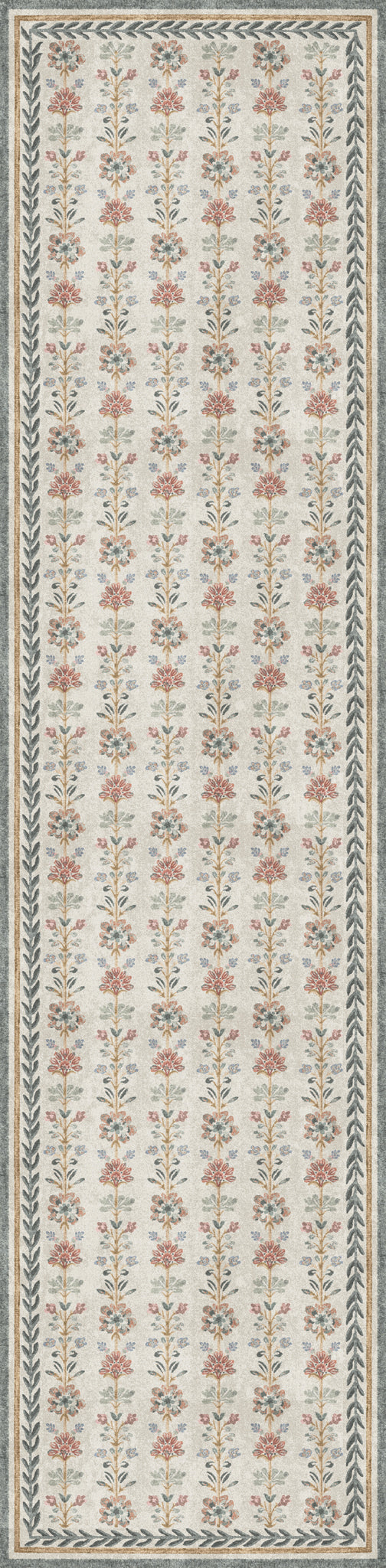 Aimee Vintage Botanisch Tapijt