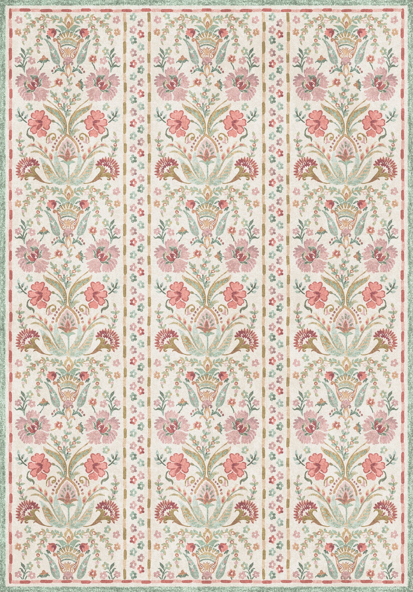 Charlotte Реколта флорален килим