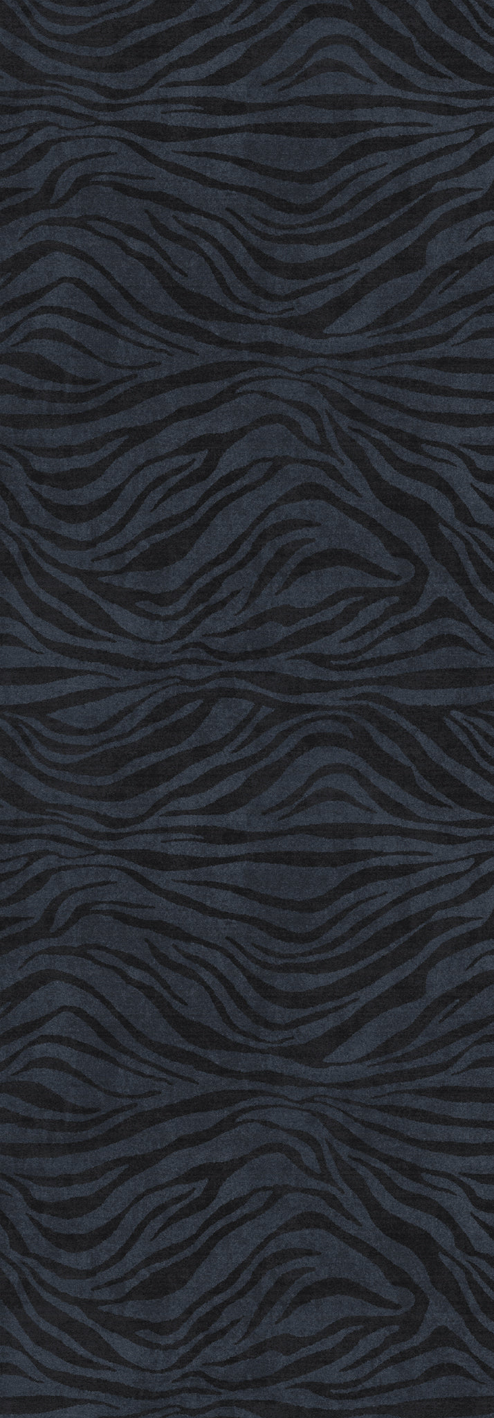 Roxy Wavy Zebra Print Rug