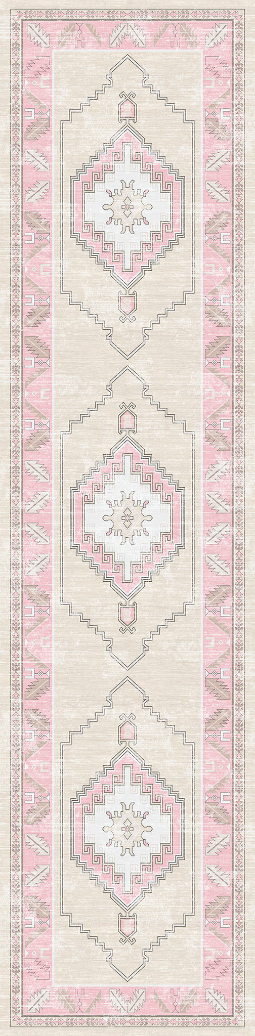 Casia Persian Geometric Accent Rug