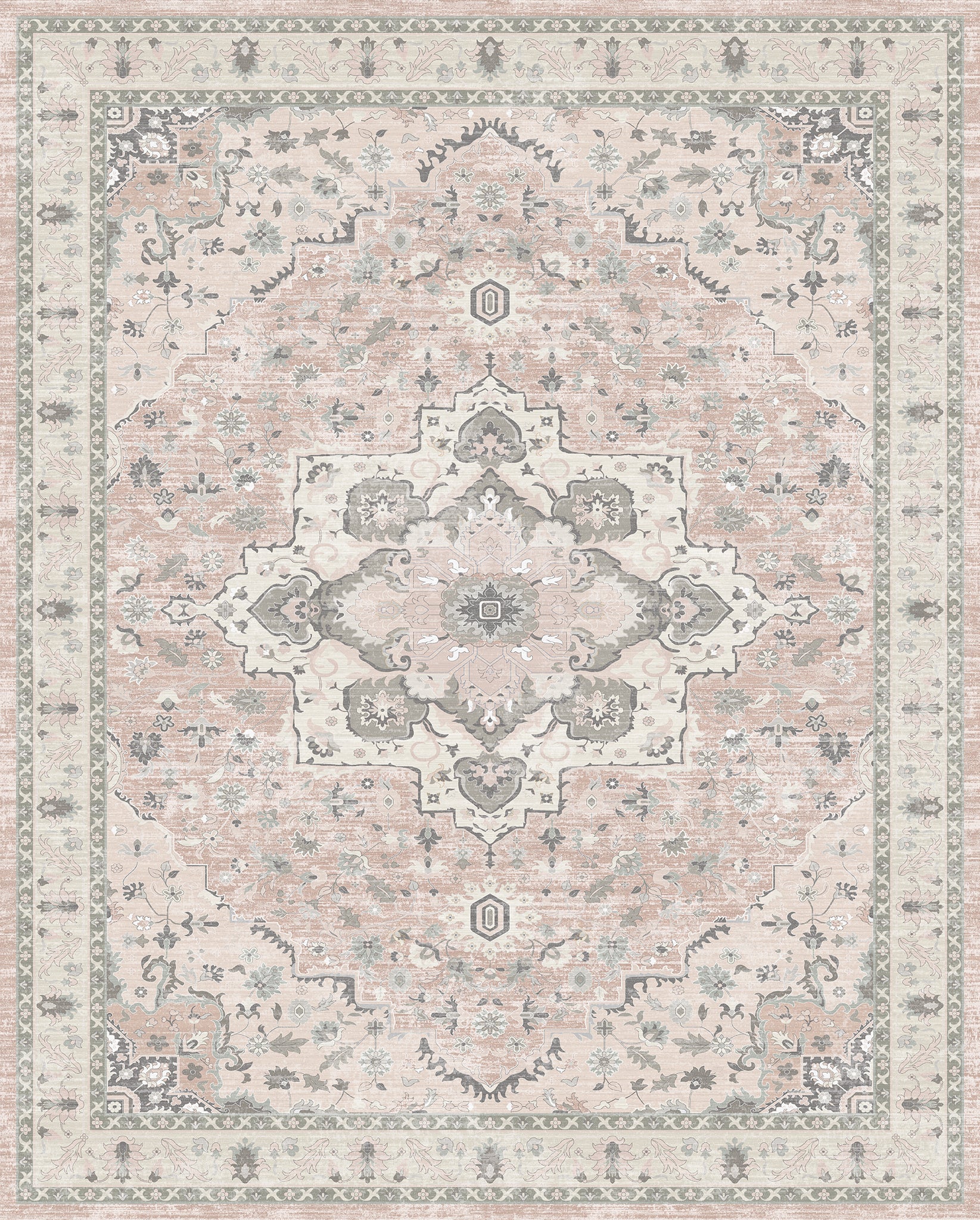 Nessa Персийски килим с медальон