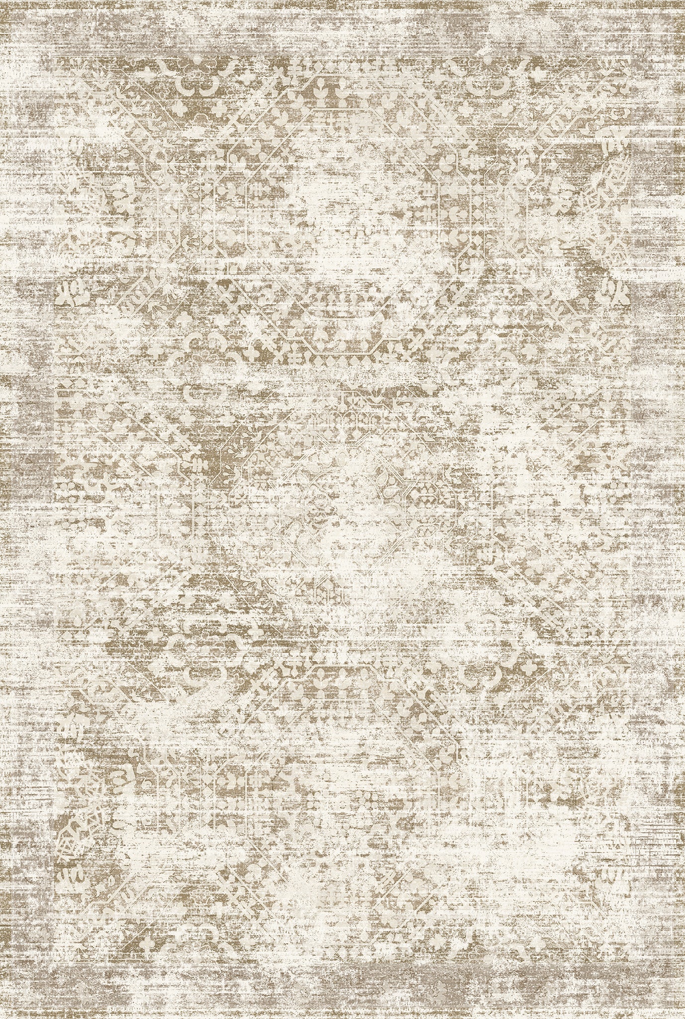 Bella Distressed Ornamental Rug