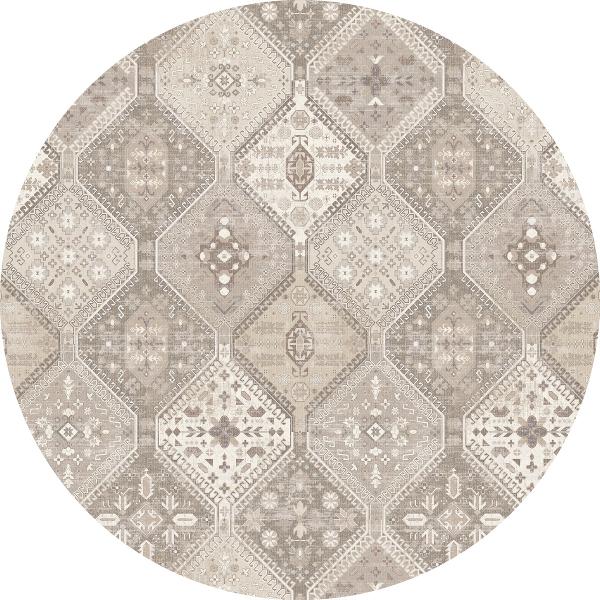 Everly Geometrischer Medaillon-Teppich