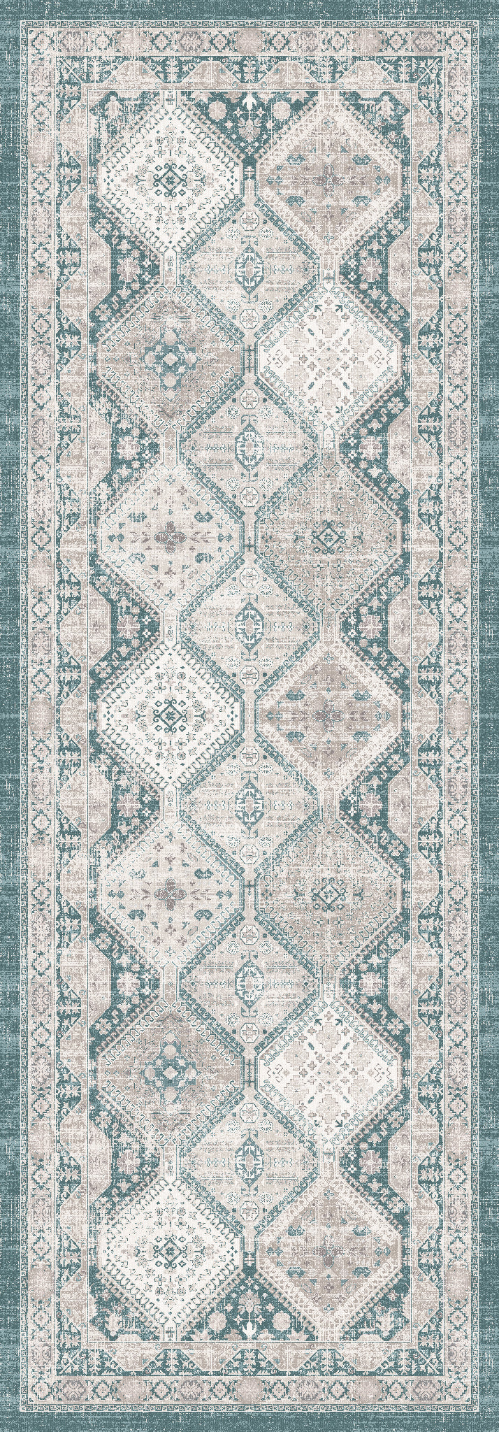 Everly Geometric Medallion Rug
