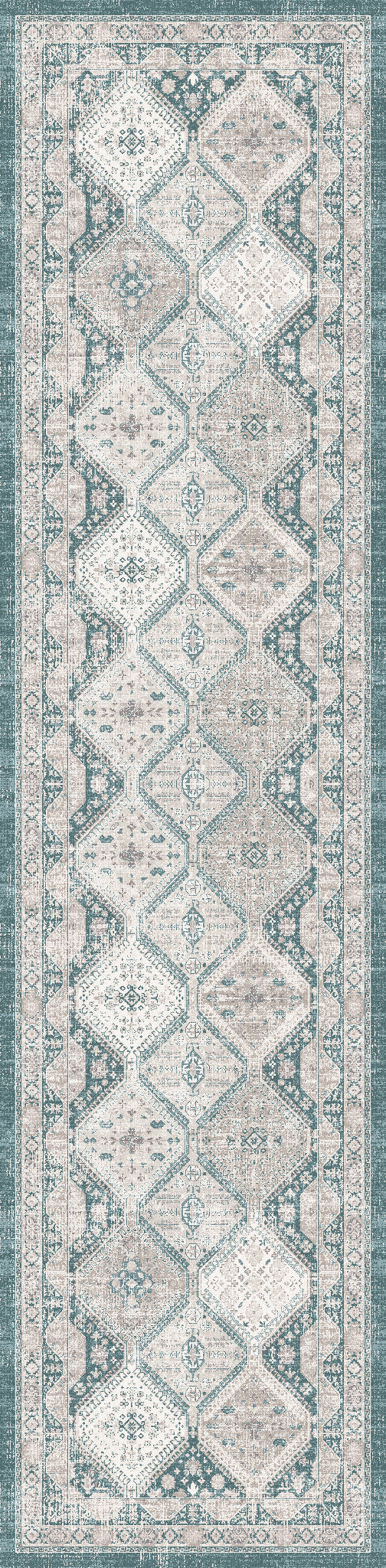 Everly Geometric Medallion Rug