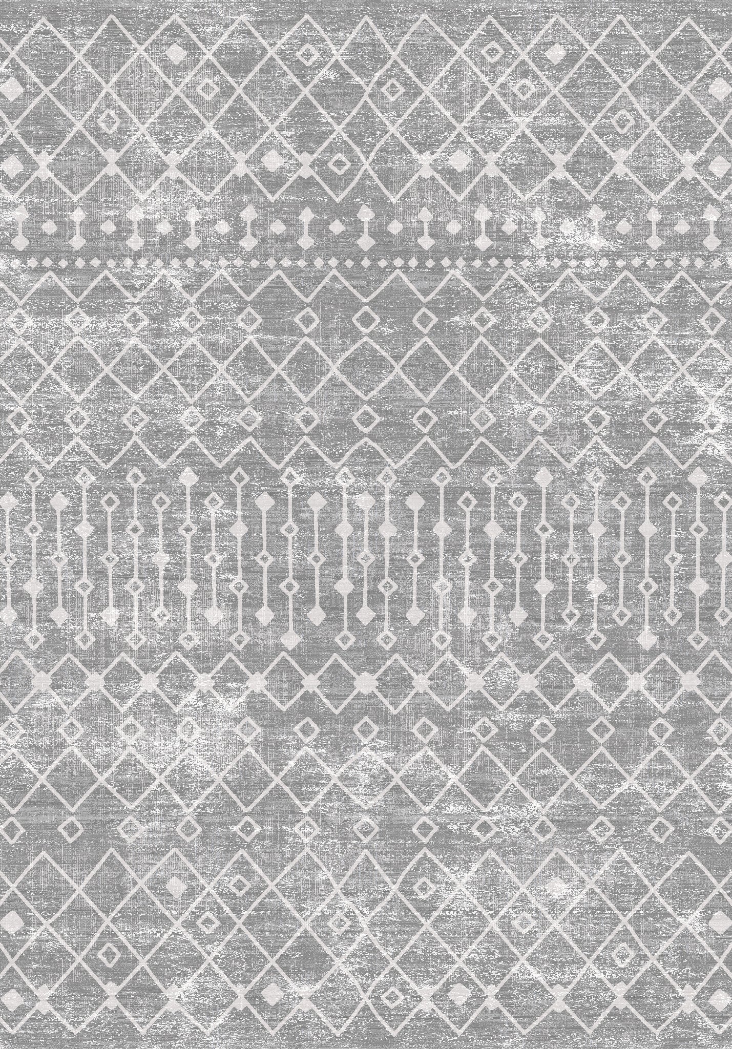 Dixie Moderne geometrisk tribal-tæppe