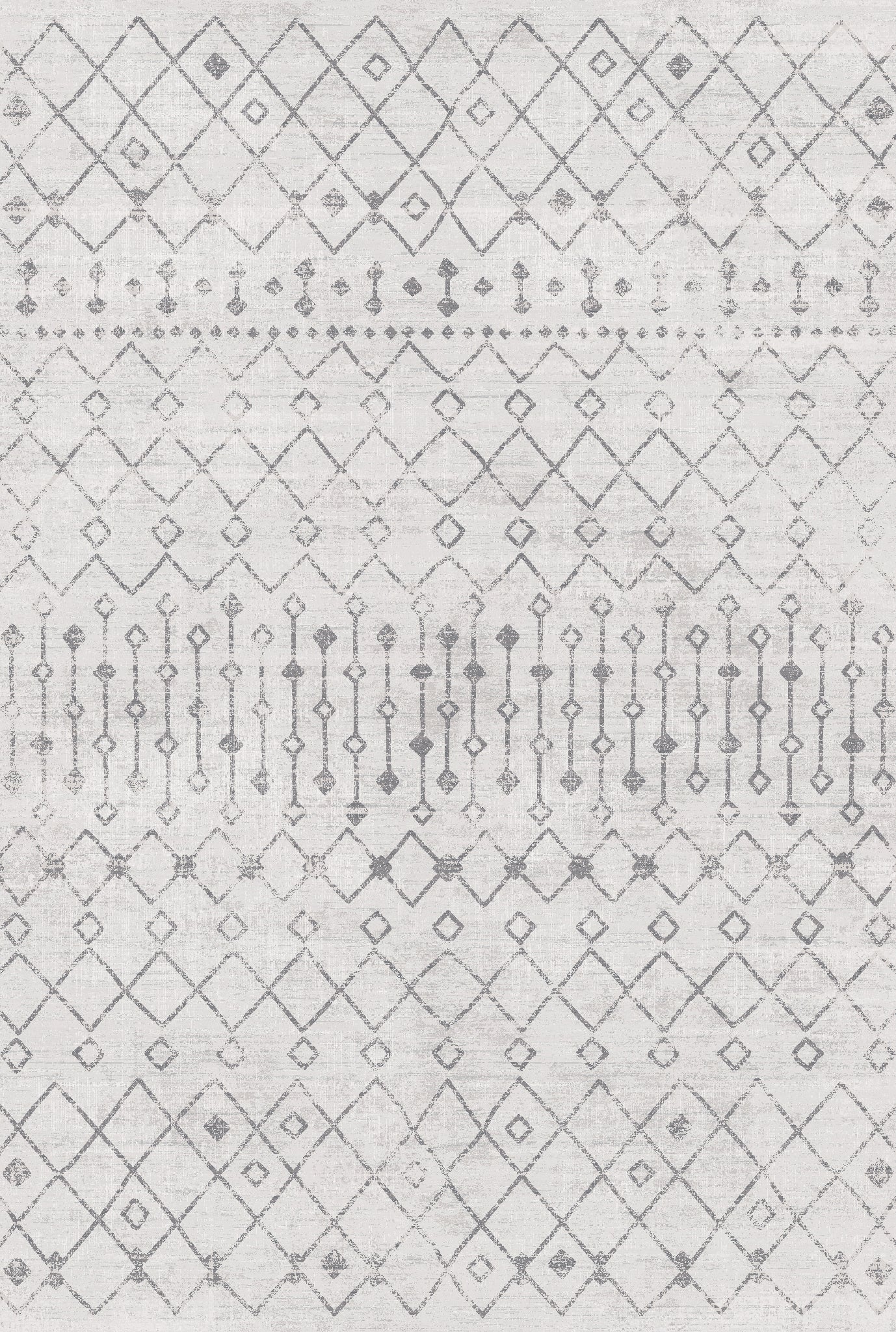 Dixie Moderne geometrisk tribal-tæppe