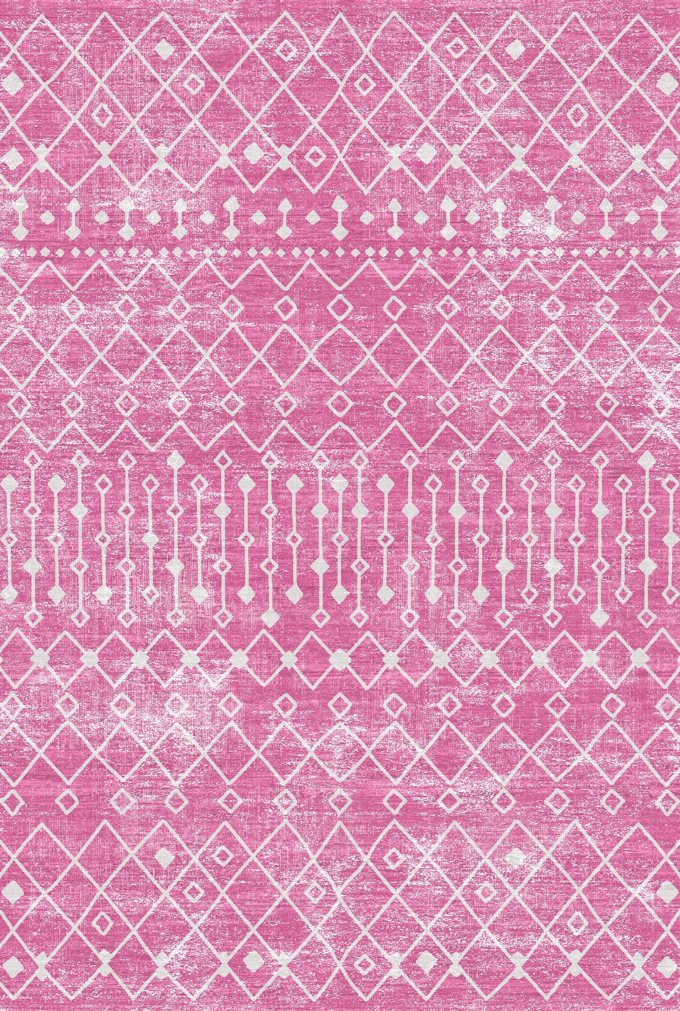 Dixie Moderne geometrisk tribal-tæppe