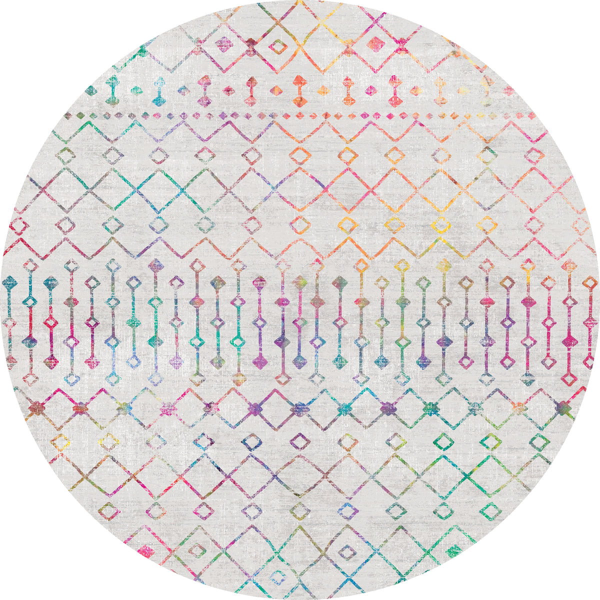 Dixie Modern Geometric Tribal Rug