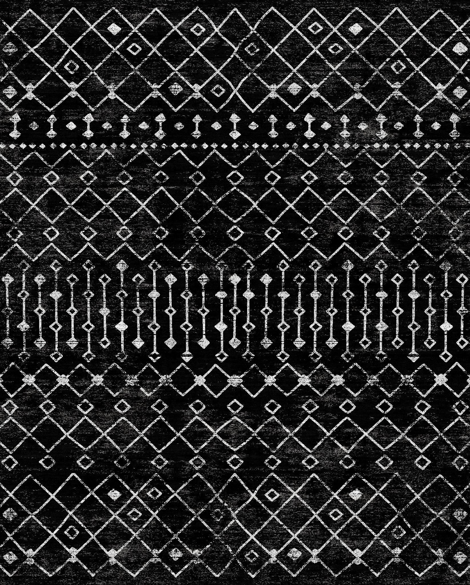 Dixie Moderne geometrisk tribal-tæppe