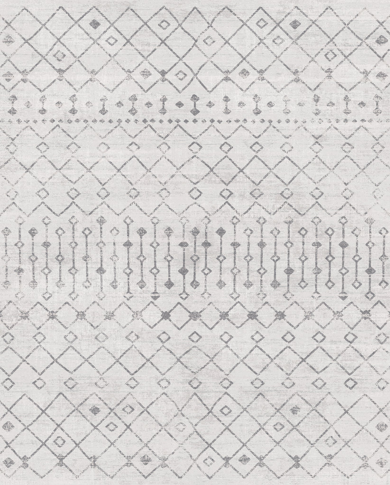 Dixie Moderne geometrisk tribal-tæppe