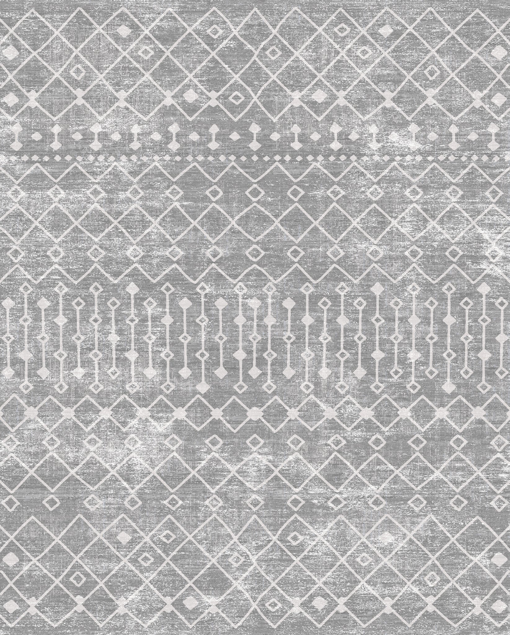 Dixie Moderne geometrisk tribal-tæppe