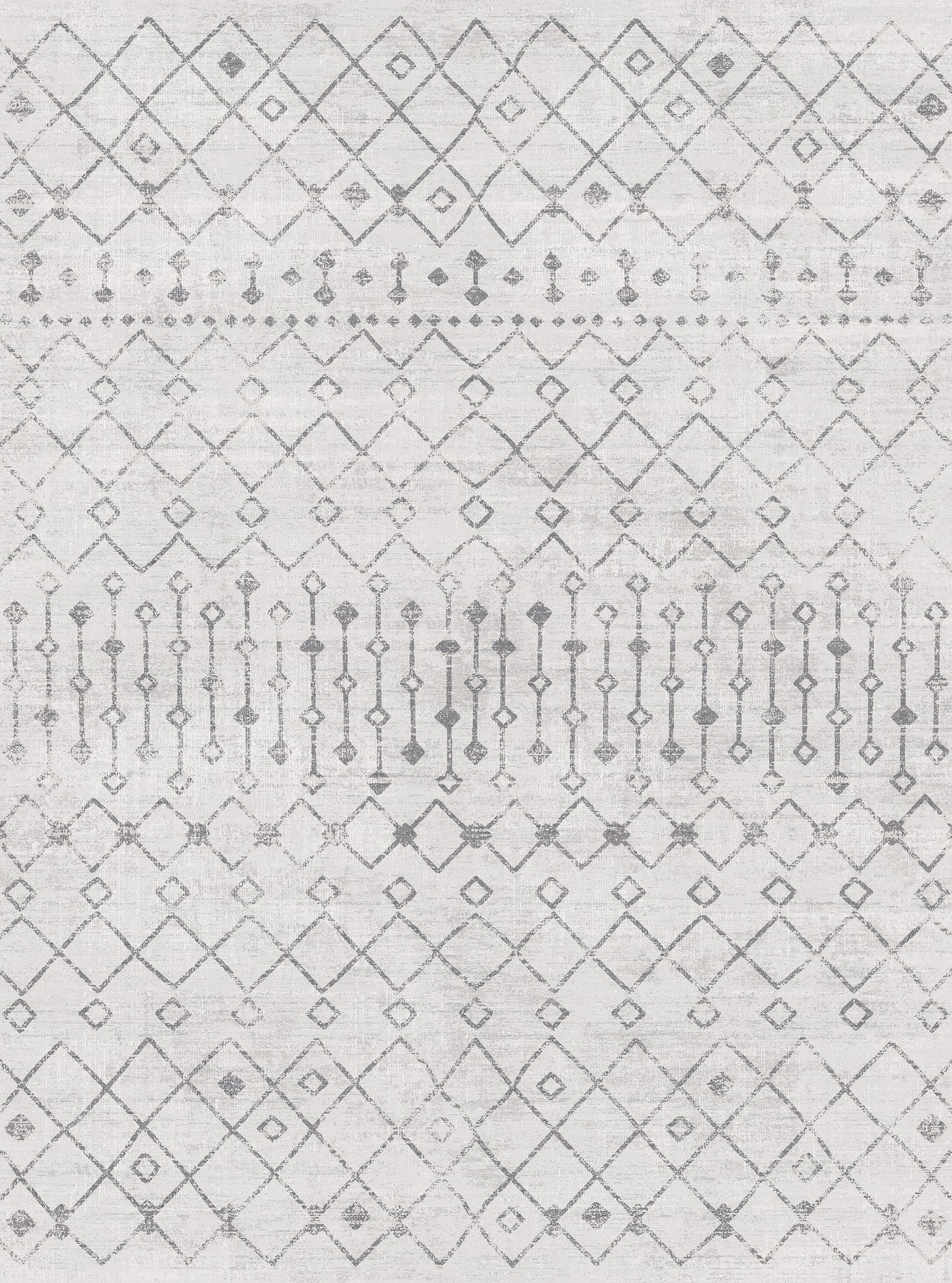 Dixie Moderne geometrisk tribal-tæppe
