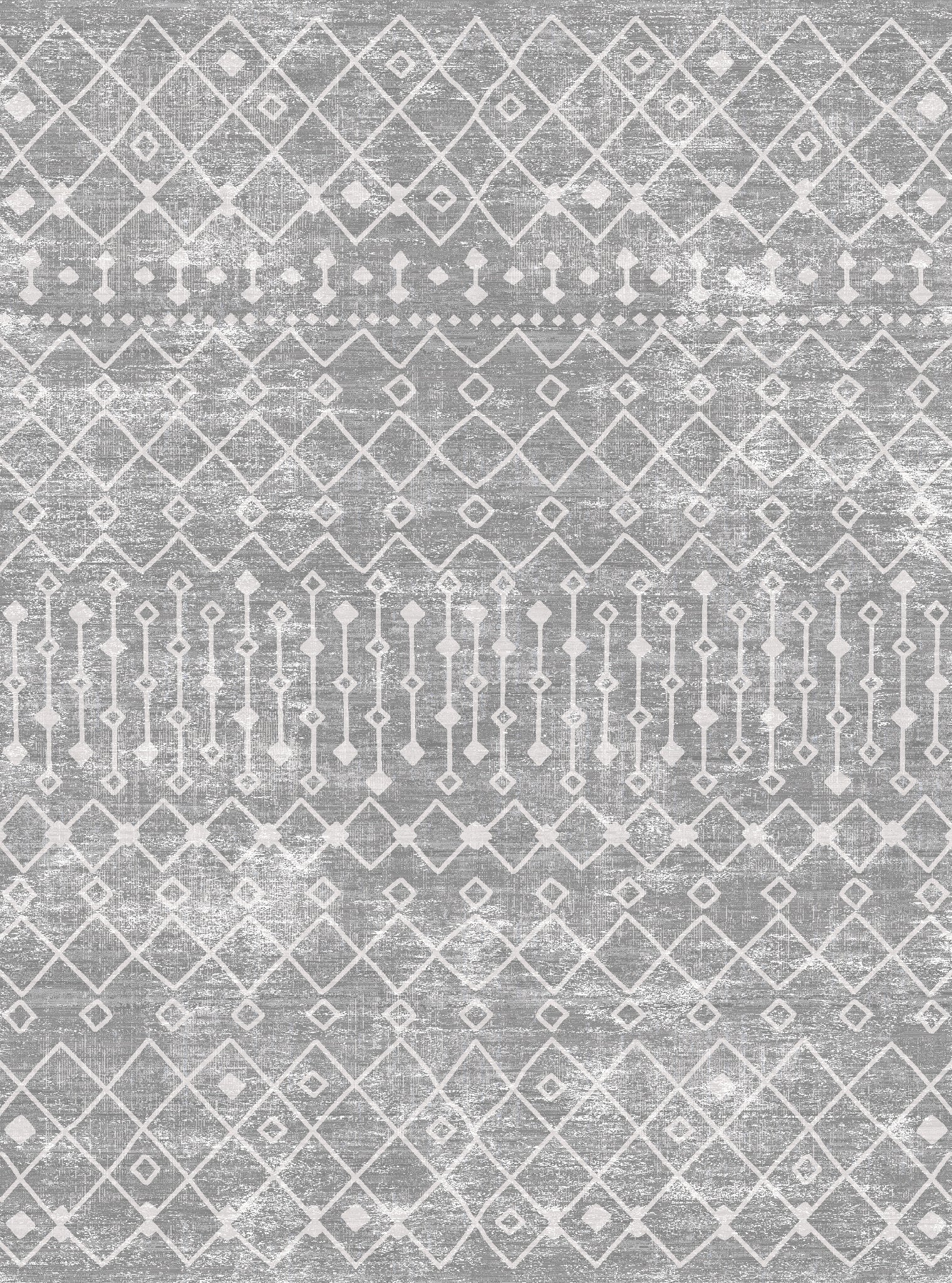Dixie Moderne geometrisk tribal-tæppe