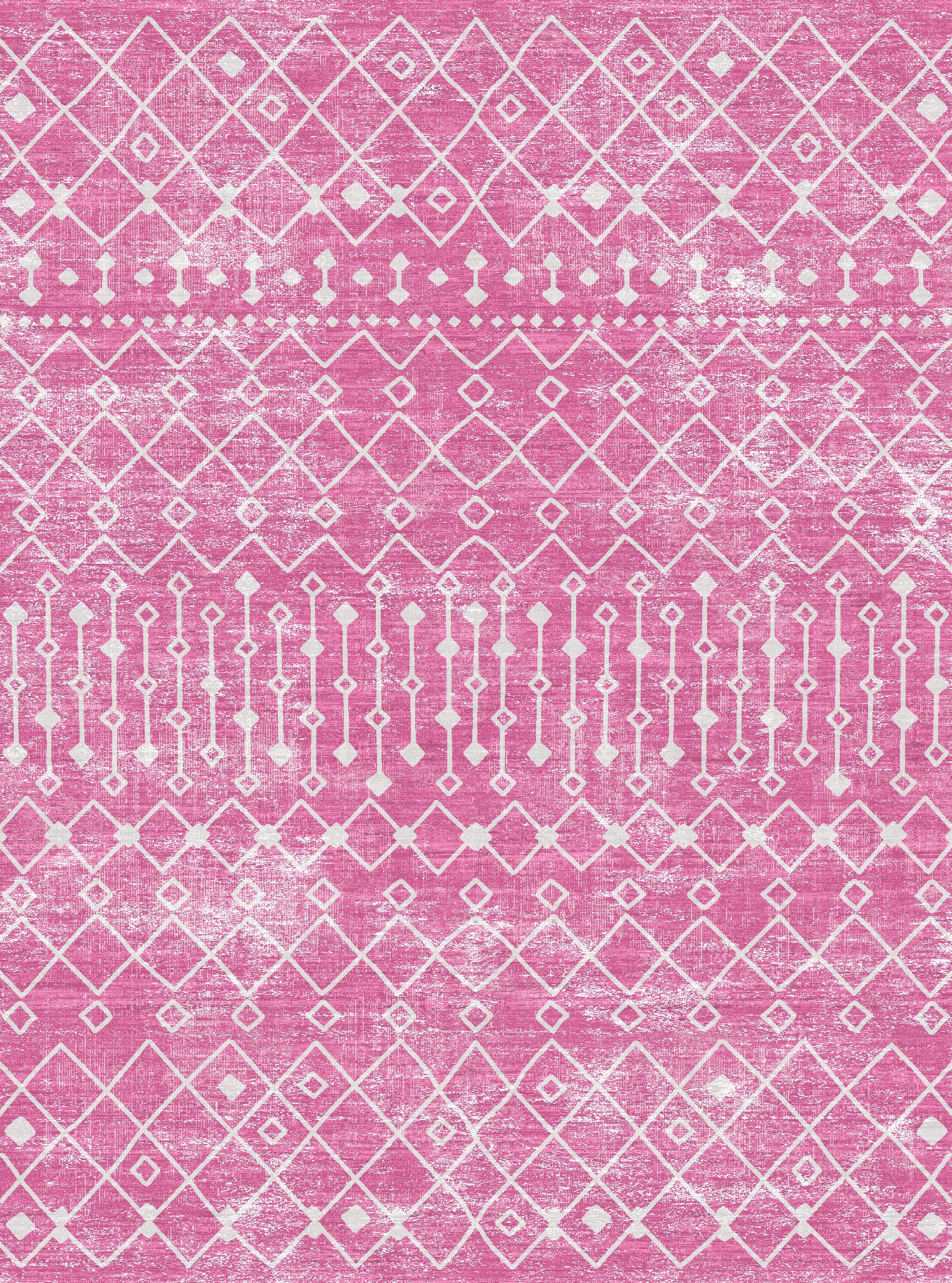 Dixie Moderne geometrisk tribal-tæppe