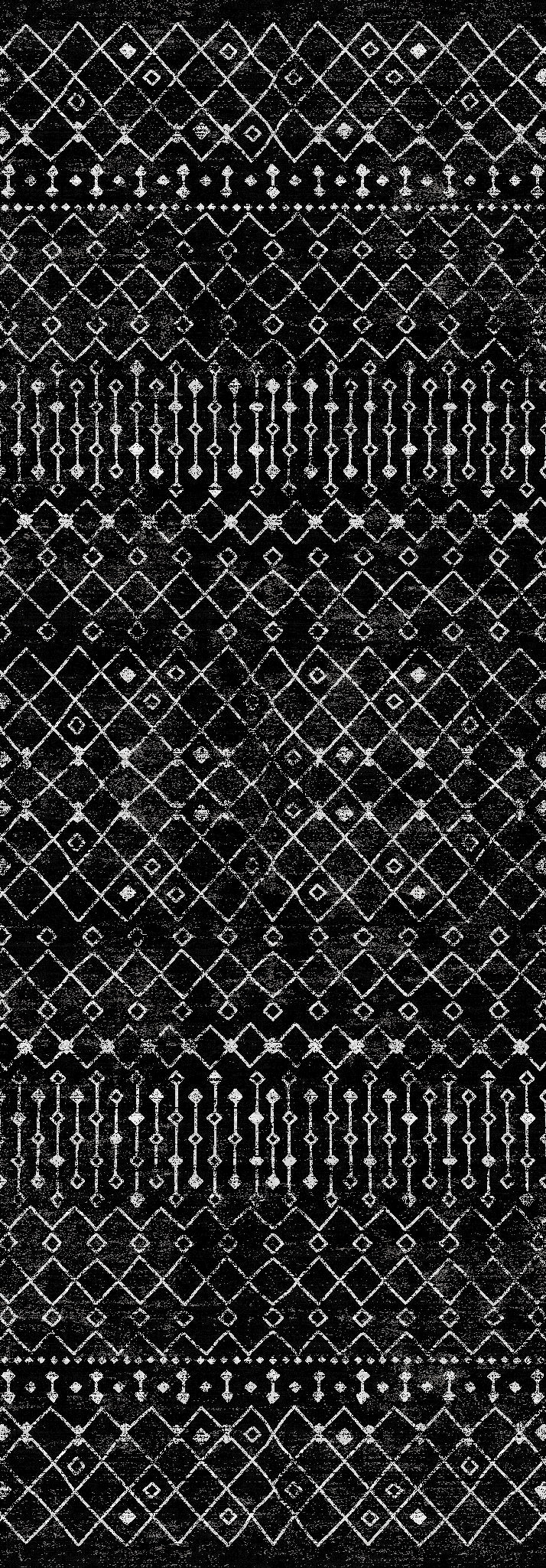 Dixie Moderne geometrisk tribal-tæppe