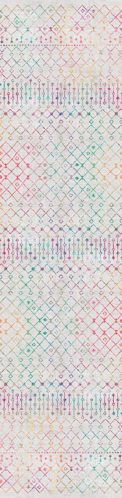 Dixie Moderne geometrisk tribal-tæppe
