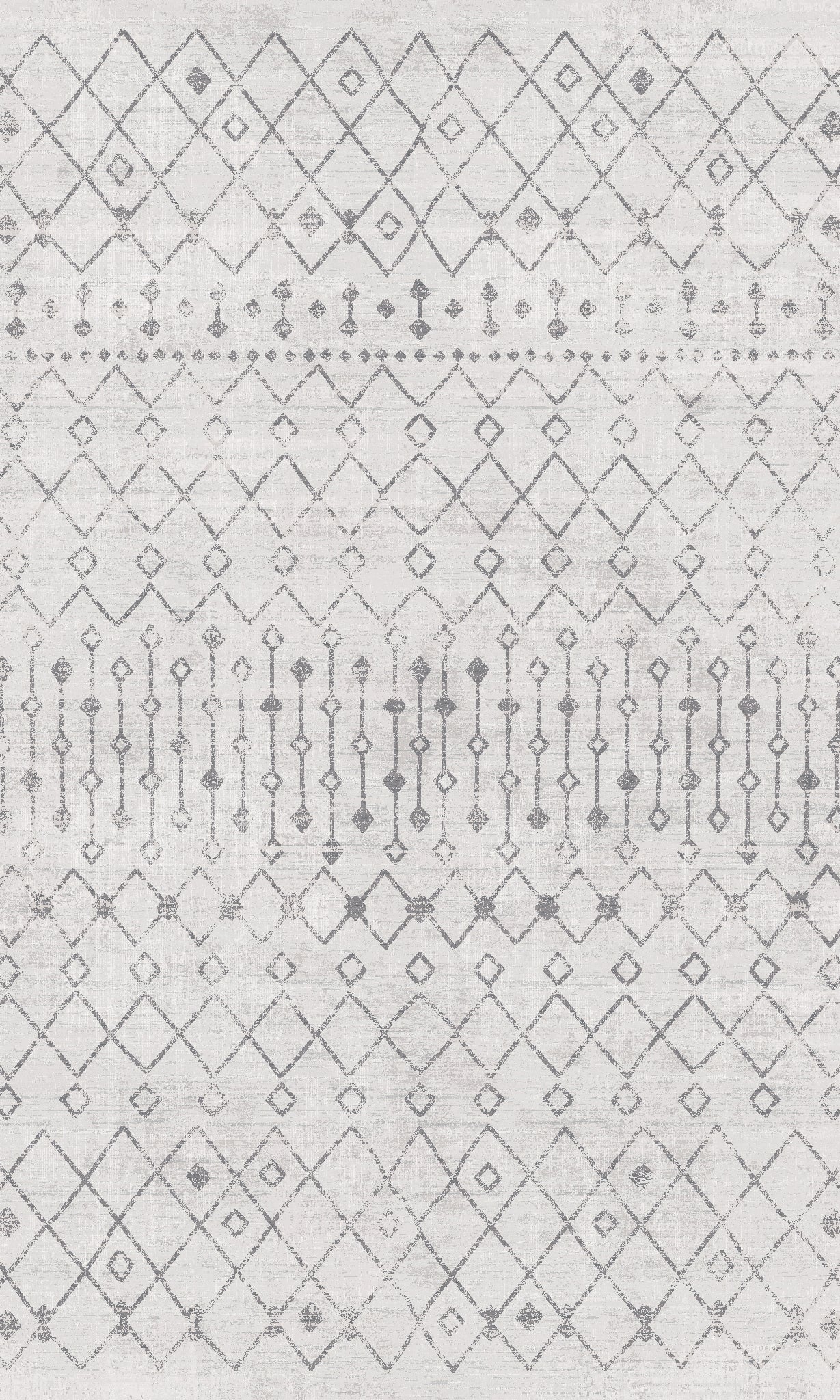 Dixie Moderne geometrisk tribal-tæppe