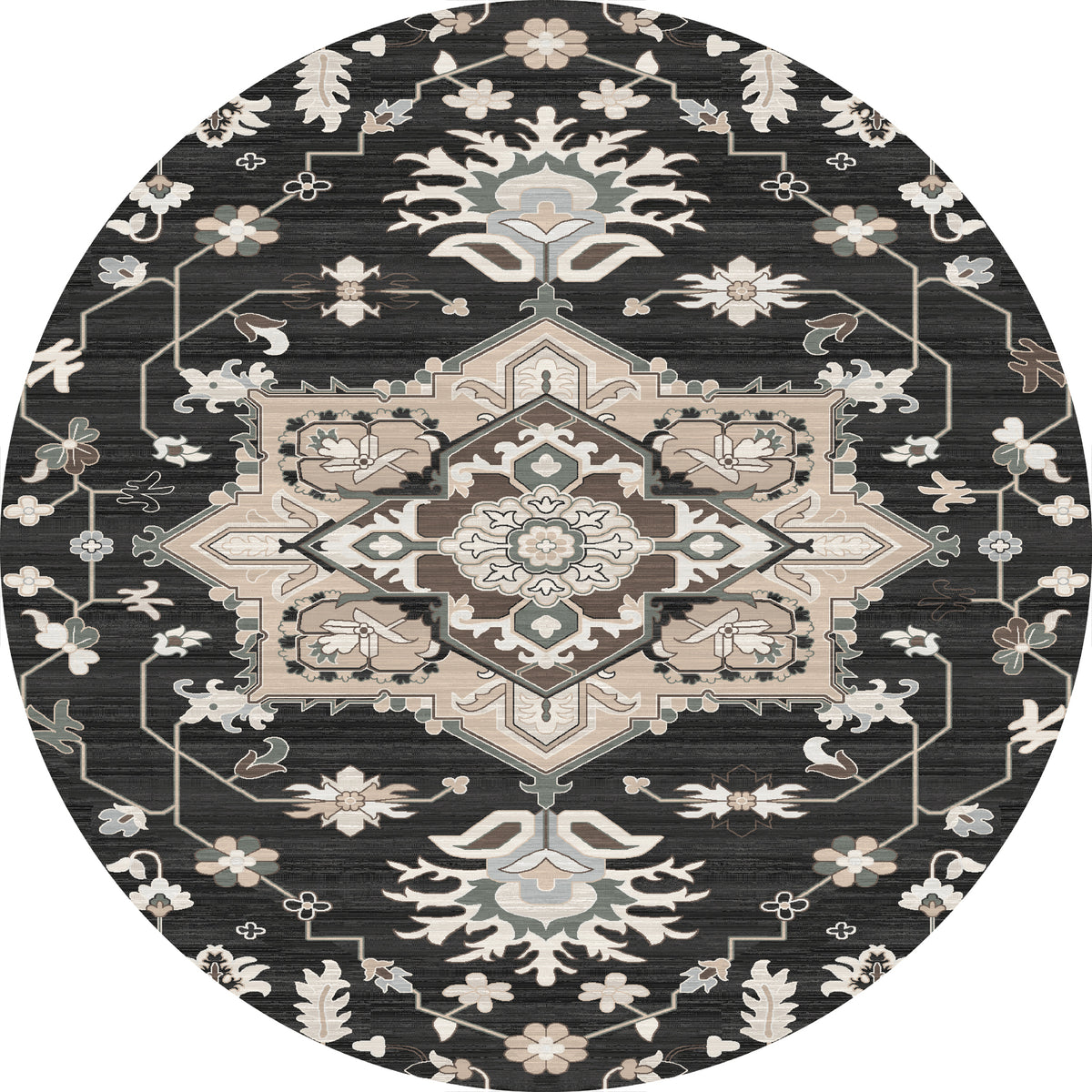 Lena Ornamentaler Floral Design Teppich