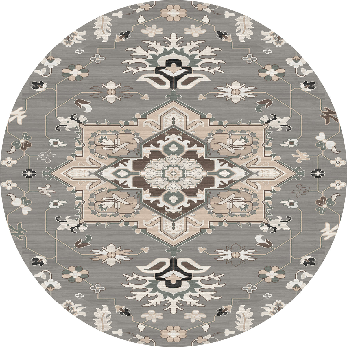 Lena Ornamentaler Floral Design Teppich