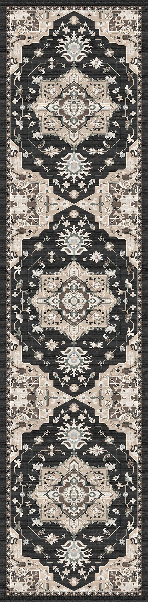 Lena Ornamental Floral Design Rug