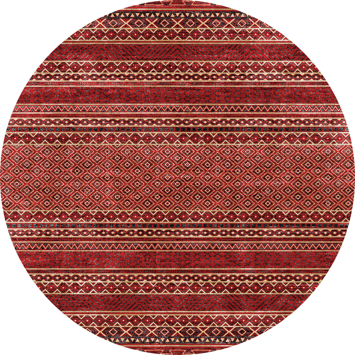 Indigo Tapete tribal moderno