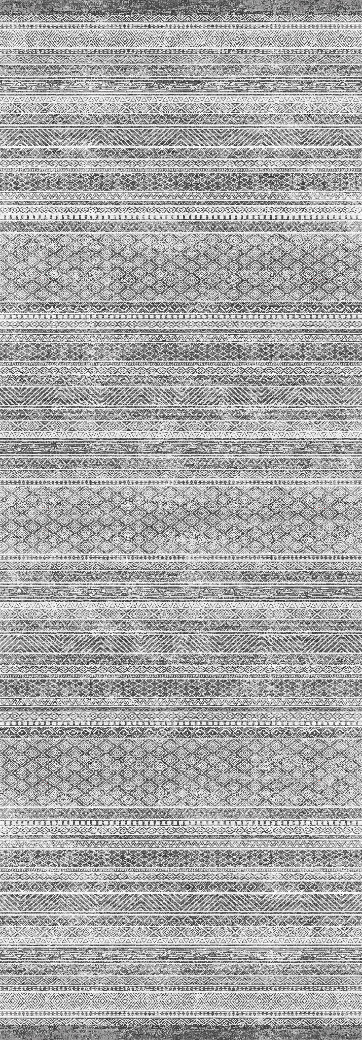 Indigo Modern Tribal Rug