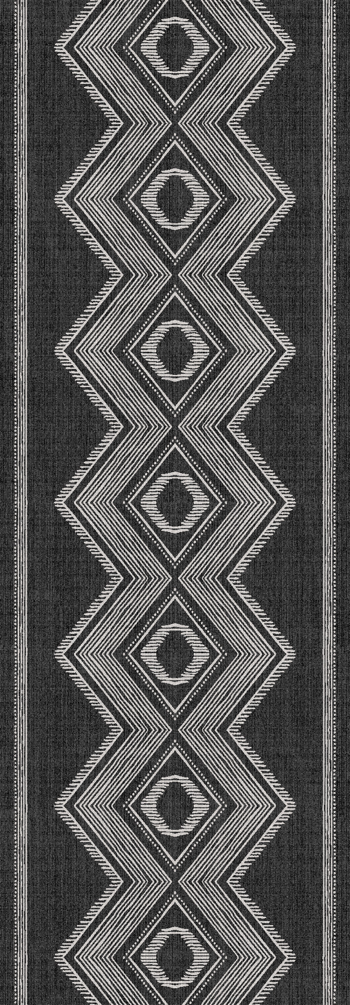 Ollie Geometric Diamond Rug