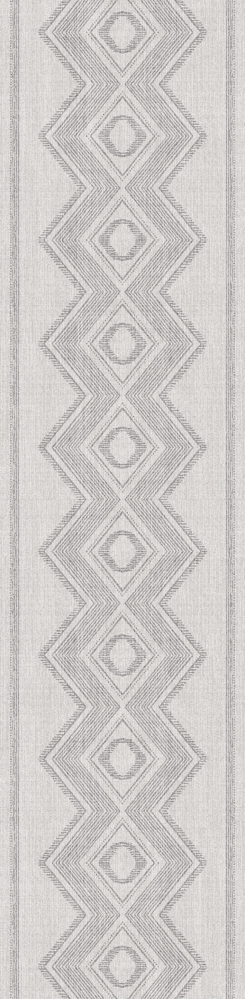 Ollie Geometric Diamond Rug