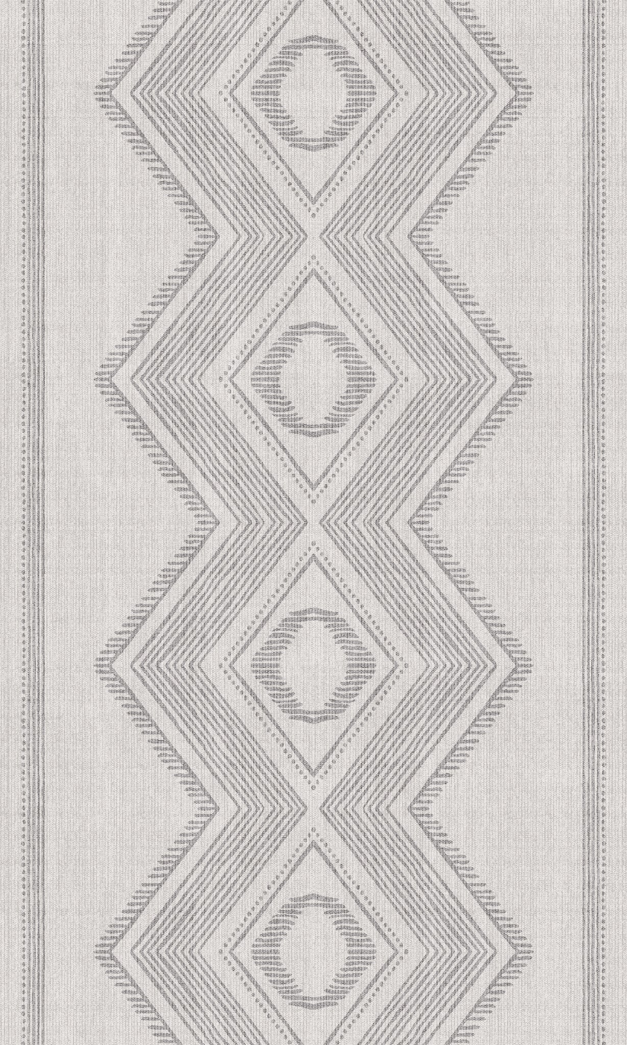 Ollie Geometric Diamond Rug