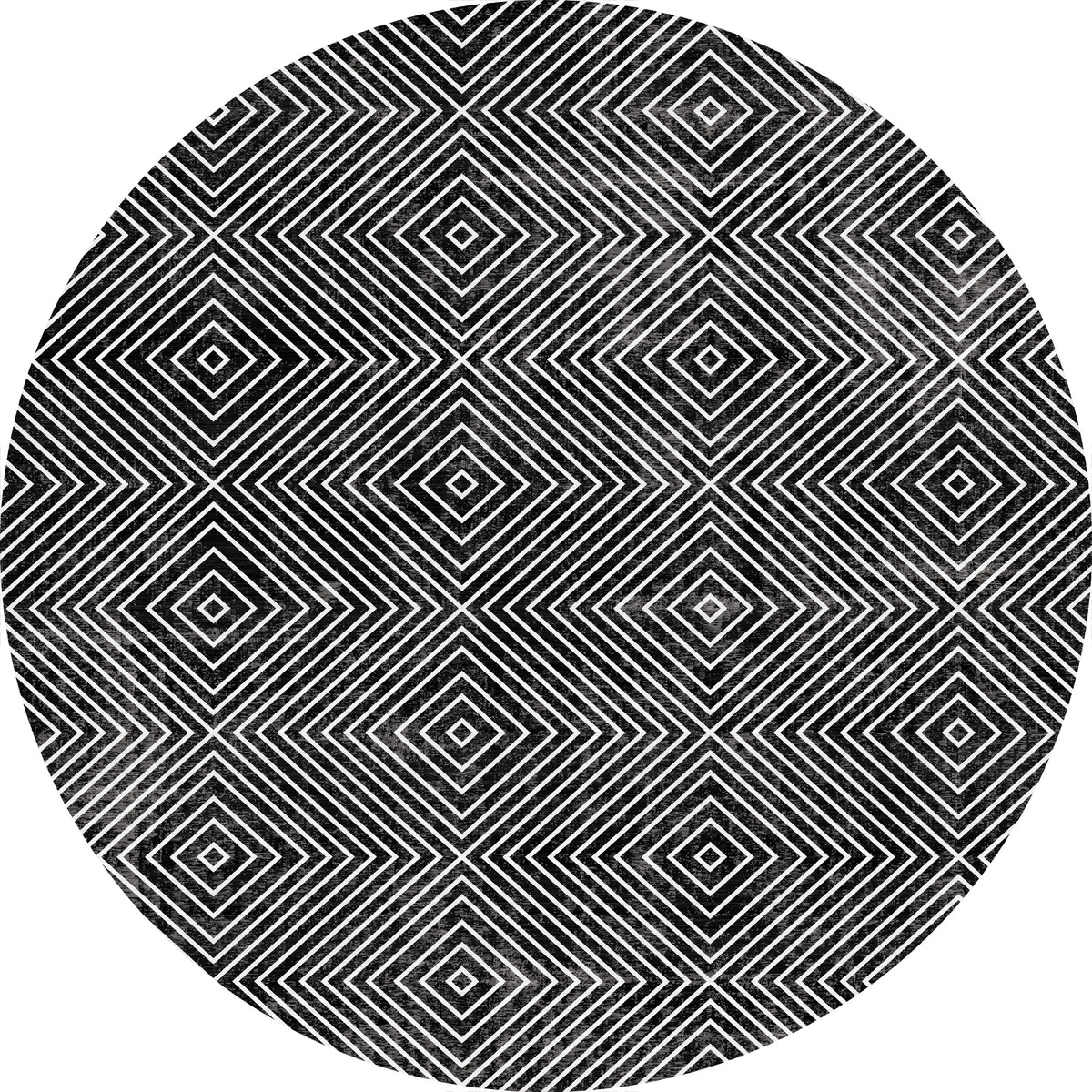 Blaze Geometric Diamond Rug