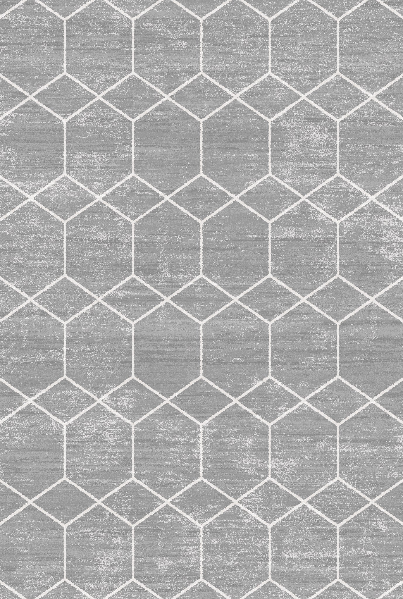 Easton Hexagonal Pattern Rug