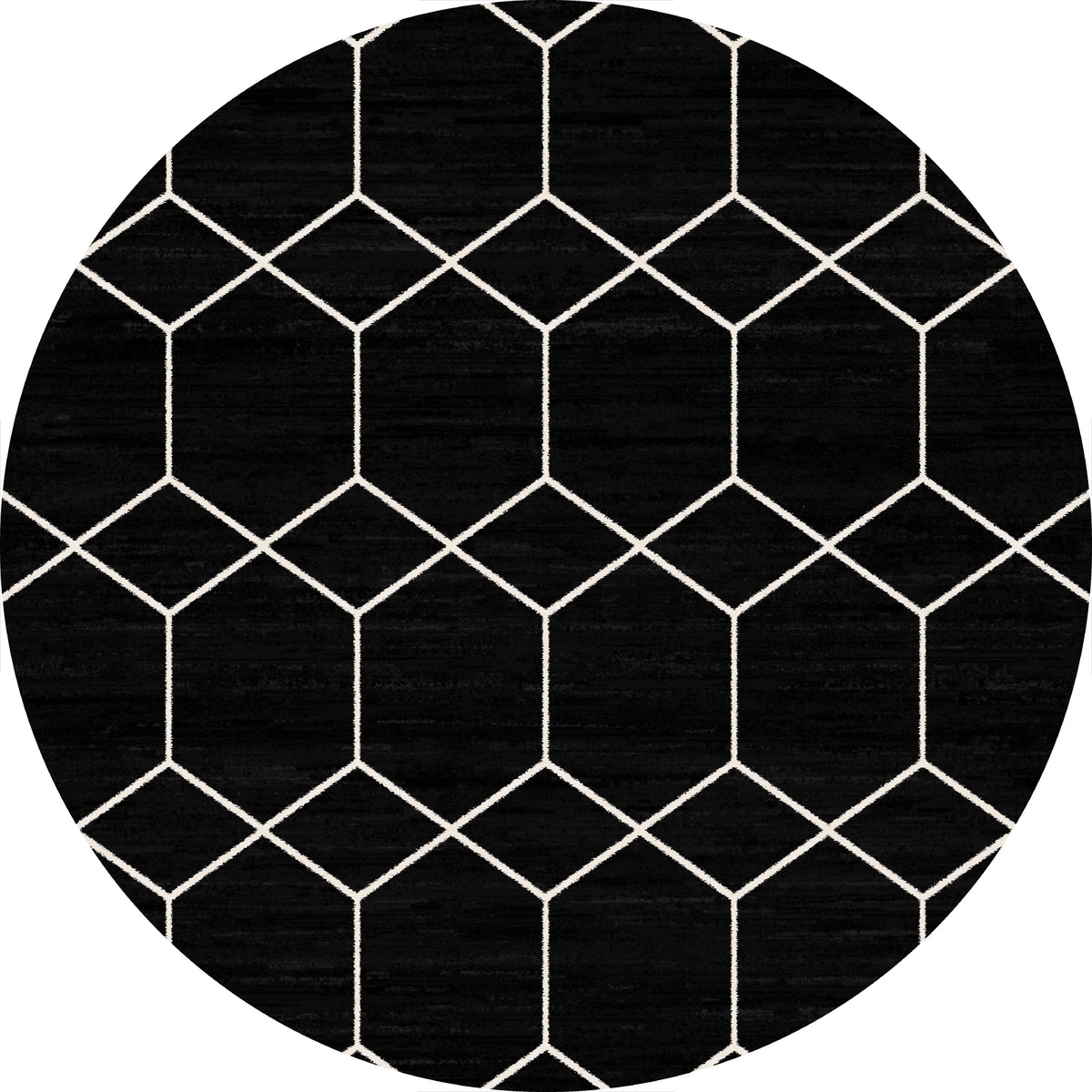 Easton Tapete de padrão hexagonal