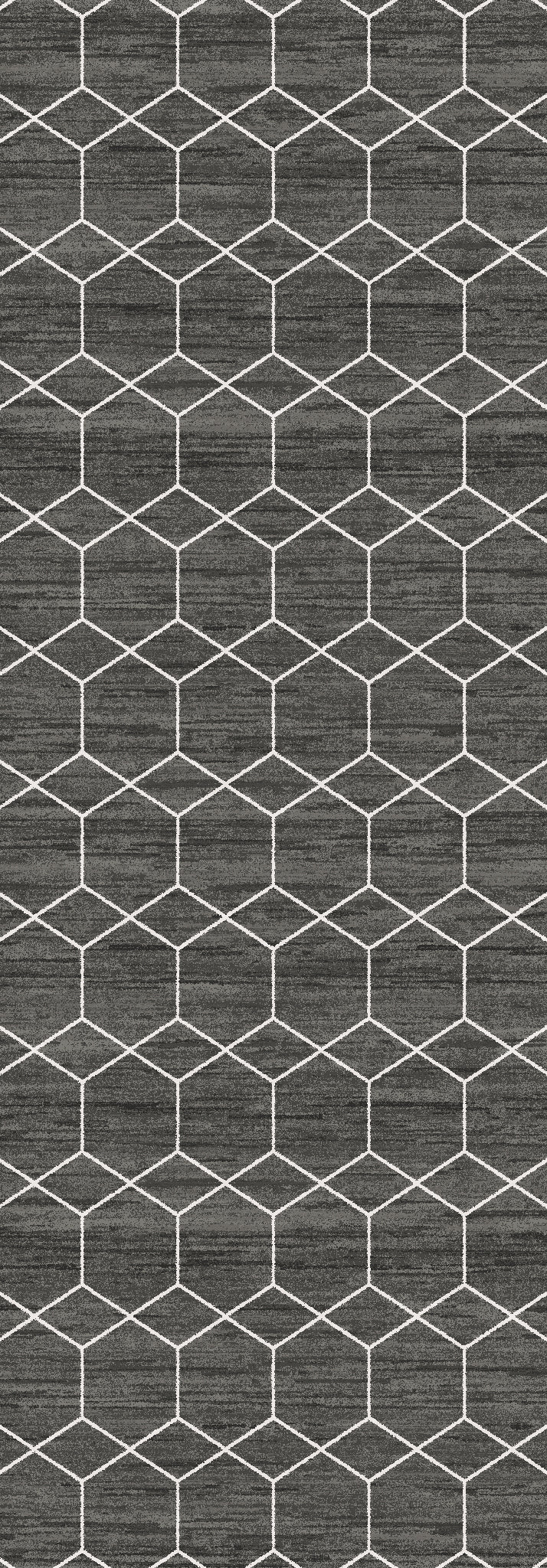 Easton Hexagonal Pattern Rug