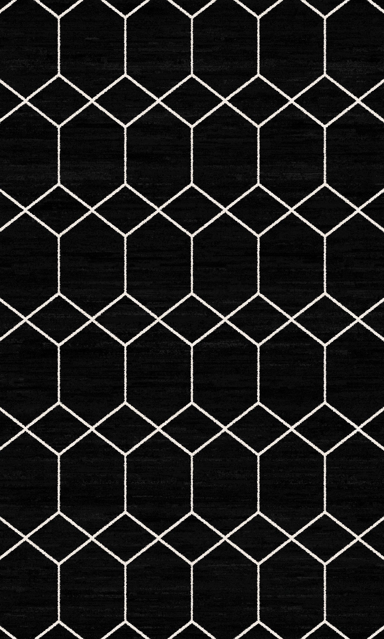 Easton Hexagonal Pattern Rug