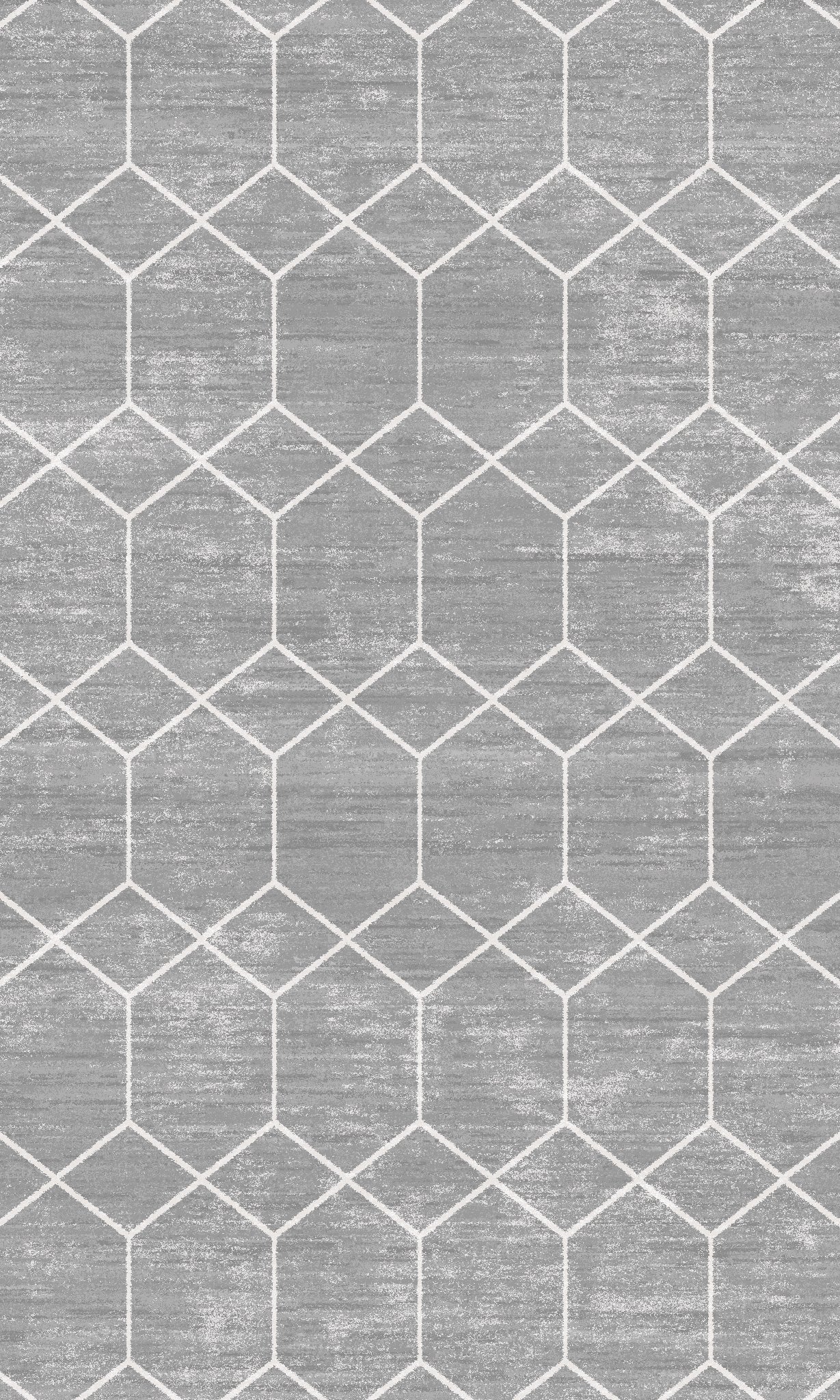 Easton Hexagonal Pattern Rug