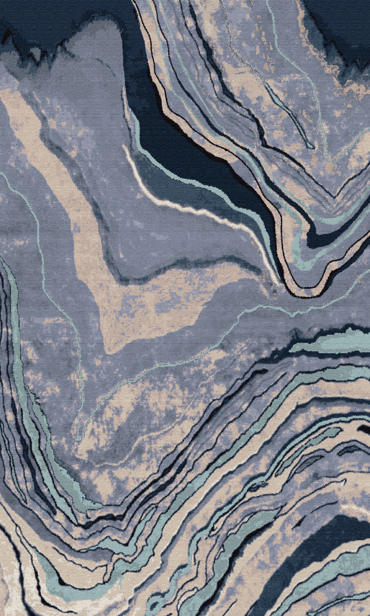 Arielle Marble Swirl Rug