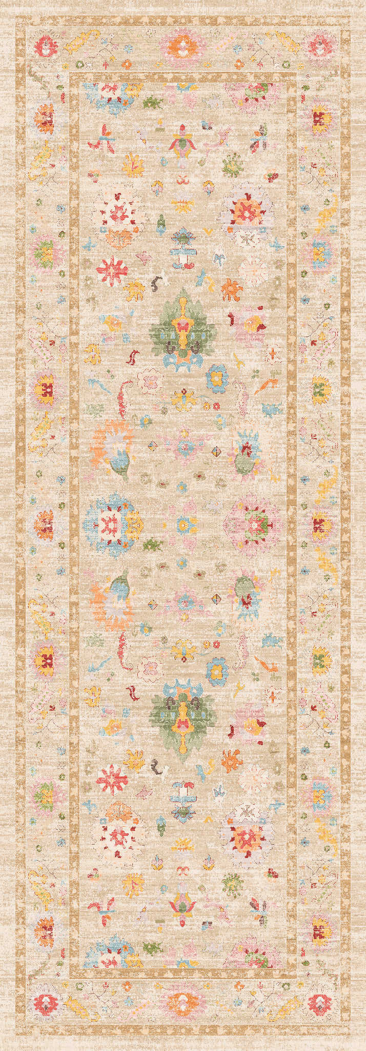 Vivienne Флорален орнаментален килим