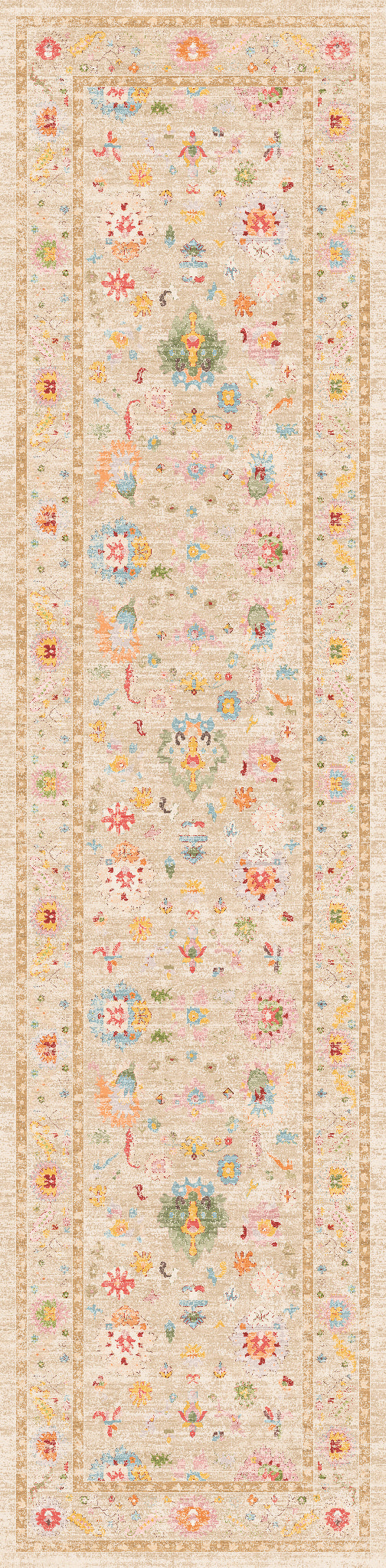 Vivienne Флорален орнаментален килим